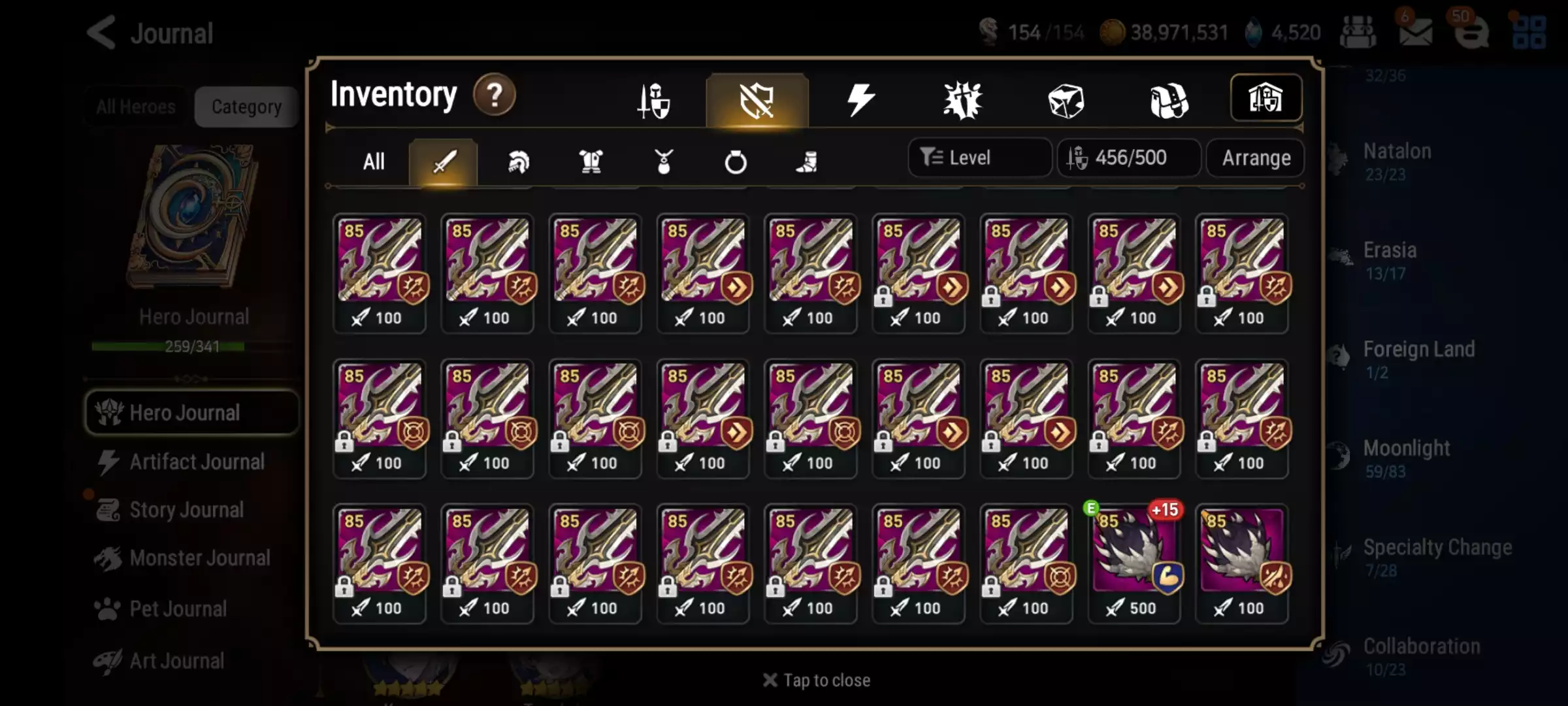 Ảnh 29ml + Headhunt + Pity mystic 200 gear 90 Max spd 306 Os all hunt trừ c13 Rift auto ngon